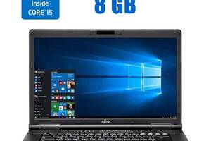 Ноутбук Fujitsu LifeBook E752 / 15.6' (1600x900) TN / Intel Core i5-3210M (2 (4) ядра по 2.5 - 3.1 GHz) / 8 GB DDR3 /...