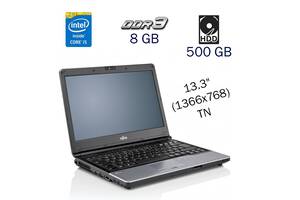 Ноутбук Fujitsu LifeBook S762/ 13.3' (1366x768)/ i5-3320M/ 8GB RAM/ 500GB HDD/