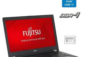 Ноутбук Fujitsu LifeBook U757/ 15.6' (1366x768)/ i7-6500U/ 4GB RAM/ 120GB SSD/ HD 520