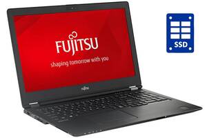 Ноутбук Fujitsu LifeBook U758 / 15.6' (1920x1080) IPS / Intel Core i3-8130U (2 (4) ядра по 2.2 - 3.4 GHz) / 8 GB DDR4...