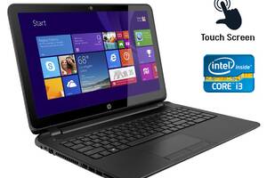 Ноутбук HP 15-1010dx / 15.6' (1366x768) TN Touch / Intel Core i3-4010U (2 (4) ядра по 1.7 GHz) / 8 GB DDR3 / 256 GB S...