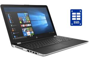 Ноутбук HP 15-bs033cl / 15.6' (1366x768) TN Touch / Intel Core i3-7100U (2 (4) ядра по 2.4) / 8 GB DDR4 / 240 GB SSD...