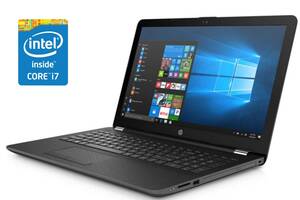 Ноутбук HP 15-bs053od / 15.6' (1366x768) TN / Intel Core i7-7500U (2 (4) ядра по 2.7 - 3.5 GHz) / 8 GB DDR4 / 480 GB...