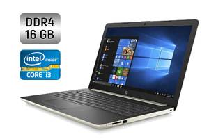 Ноутбук HP 15-dy1074nr / 15.6' (1366x768) TN Touch / Intel Core i3-1005G1 (2 (4) ядра по 1.2 - 3.4 GHz) / 16 GB DDR4...