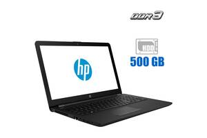 Ноутбук HP 15-ra048ur/ 15.6' (1366x768)/ Celeron N3060/ 4GB RAM/ 500GB HDD/ HD 400