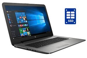 Ноутбук HP 17-x051nr / 17.3' (1600x900) TN / Intel Core i3-6100U (2 (4) ядра по 2.3 GHz) / 8 GB DDR4 / 480 GB SSD / I...