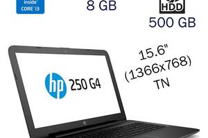 Ноутбук HP 250 G4/ 15.6' (1366x768)/ i3-5005U/ 8GB RAM/ 500GB HDD/ HD 5500