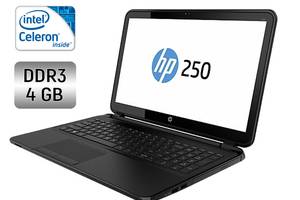 Ноутбук HP 250 G5 / 15.6' (1366x768) TN / Intel Celeron N3060 (2 ядра по 1.6 - 2.48 GHz) / 4 GB DDR3 / 128 GB SSD / I...