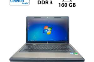 Ноутбук HP 630 / 15.6' (1366x768) TN / Intel Celeron B800 (2 ядра по 1.5 GHz) / 4 GB DDR3 / 160 GB HDD / Intel HD Gra...
