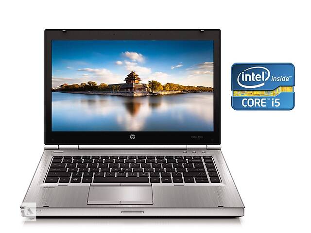 Ноутбук HP EliteBook 8460p / 14' (1366x768) TN / Intel Core i5-2520M (2 (4) ядра по 2.5 - 3.2 GHz) / 8 GB DDR3 / 240...