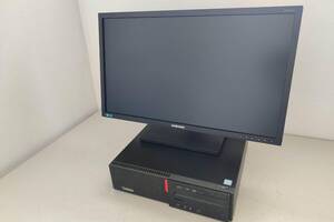 Б/у Комплект ПК: Lenovo ThinkCentre M800 SFF| i5-6400| 8GB RAM| 240GB SSD| HD 530+Samsung LS24E65UPLXCI| 23.6'