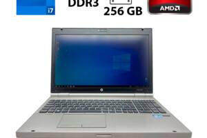 Ноутбук HP EliteBook 8570p / 15.6' (1600x900) TN / Intel Core i7-3540M (2 (4) ядра по 3.0 - 3.7 GHz) / 8 GB DDR3 / 25...