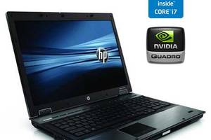 Ноутбук HP EliteBook 8740w / 17' (1920x1200) TN / Intel Core i7-620M (2 (4) ядра по 2.66 - 3.33 GHz) / 8 GB DDR3 / 25...