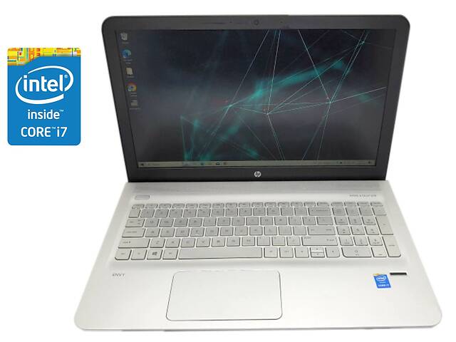 Ноутбук HP Envy 15-ae042nr / 15.6' (1920x1080) IPS / Intel Core i7-5500U (2 (4) ядра по 2.4 - 3.0 GHz) / 8 GB DDR3 /...