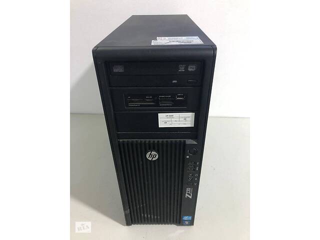 Б/у Компьютер HP Z220 MT| Xeon E3-1245 v2| 16 GB RAM| 240 GB SSD| Radeon HD 5750 1GB