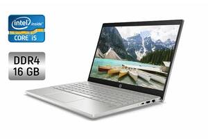 Ноутбук HP Pavilion 14-ce / 14' (1920x1080) TN / Intel Core i5-8250U (4 (8) ядра по 1.6 - 3.4 GHz) / 16 GB DDR4 / 256...