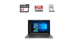 Ноутбук HP Pavilion 15 / 15.6' (1366x768) TN / AMD E2-9000E (2 ядра по 1.5 - 2.0 GHz) / 8 GB DDR3 / 120 GB SSD / AMD...