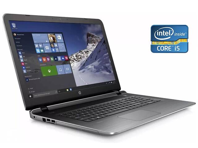 Ноутбук HP Pavilion 17t-g100 / 17.3' (1600x900) TN / Intel Core i5-6200U (2 (4) ядра по 2.3 -2.8 GHz) / 8 GB DDR3 / 4...