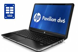 Ноутбук HP Pavilion dv6t-6100 Brown/15.6' (1366x768)/i3-2310M/8GB RAM/480GB SSD/HD 3000