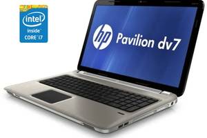Ноутбук HP Pavilion dv7t-6100 / 17.3' (1920x1080) TN / Intel Core i7-2720QM (4 (8) ядра по 2.2 - 3.3 GHz) / 8 GB DDR3...