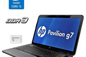 Ноутбук HP Pavilion g7-1000/ 17.3' (1600x900)/ i5-2410M/ 4GB RAM/ 120GB SSD/ Radeon HD 7430M 1GB