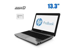 Ноутбук HP ProBook 4340s / 13.3' (1366x768) TN / Intel Core i3-3110M (2 (4) ядра по 2.4 GHz) / 4 GB DDR3 / 120 GB SSD...