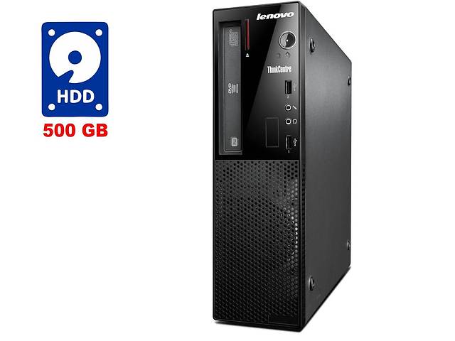 Б/у Компьютер Lenovo ThinkCentre E73 SFF| Core i3-4130| 4 GB RAM| 500 GB HDD| HD 4400