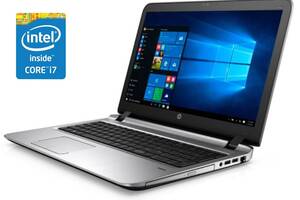 Ноутбук HP ProBook 450 G3 / 15.6' (1920x1080) TN / Intel Core i7-6500U (2 (4) ядра по 2.5 - 3.1 GHz) / 8 GB DDR4 / 12...