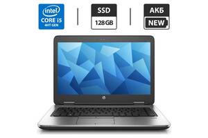 Ноутбук HP ProBook 640 G1/ 14' (1366x768)/ i5-4300M/ 4GB RAM/ 128GB SSD/ HD 4600