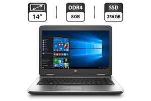 Ноутбук HP ProBook 640 G2 / 14' (1366x768) TN / Intel Core i5-6200U (2 (4) ядра по 2.3 - 2.8 GHz) / 8 GB DDR4 / 256 G...