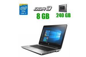 Ноутбук HP ProBook 640 G2 / 14' (1920x1080) TN / Intel Core i5-6200U (2 (4) ядра по 2.3 - 2.8 GHz) / 8 GB DDR3 / 240...