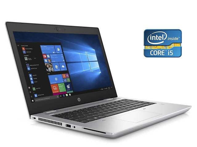 Ноутбук HP ProBook 640 G5 / 14' (1366x768) IPS / Intel Core i5-8365U (4 (8) ядра по 1.6 - 4.1 GHz) / 8 GB DDR4 / 256...