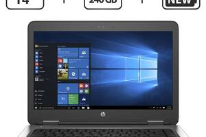 Ноутбук HP ProBook 645 G2 / 14' (1366x768) TN / AMD A10-8700B (4 ядра по 1.8 - 3.2 GHz) / 16 GB DDR3 / 240 GB SSD NEW...