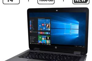 Ноутбук HP ProBook 645 G3 / 14' (1366x768) TN / AMD A10-8730B (4 ядра по 2.4 - 3.3 GHz) / 16 GB DDR4 / 1000 GB SSD /...