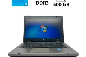 Ноутбук HP ProBook 6460b / 14' (1366x768) TN / Intel Core i5-2450M (2 (4) ядра по 2.5 - 3.1 GHz) / 6 GB DDR3 / 500 GB...