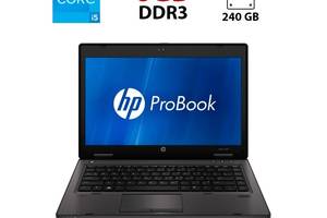 Ноутбук HP ProBook 6470b / 14' (1366x768) TN / Intel Core i5-3210M (2 (4) ядра по 2.5 - 3.1 GHz) / 6 GB DDR3 / 240 GB...