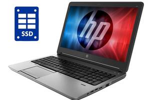 Ноутбук HP ProBook 650 G1 / 15.6' (1366x768) TN / Intel Core i3-4100M (2 (4) ядра по 2.5 GHz) / 8 GB DDR3 / 480 GB SS...