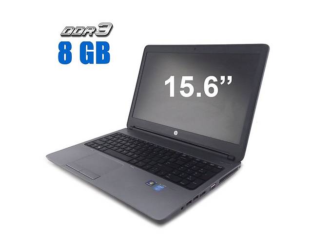 Ноутбук HP ProBook 650 G1 / 15.6' (1366x768) TN / Intel Core i3-4000M (2 (4) ядра по 2.4 GHz) / 8 GB DDR3 / 500 GB HD...