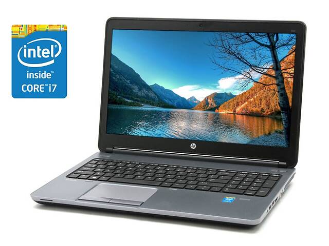 Ноутбук HP ProBook 650 G1 / 15.6' (1920x1080) TN / Intel Core i7-4800MQ (4 (8) ядра по 2.7 - 3.7 GHz) / 8 GB DDR3 / 7...