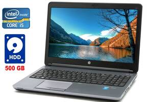 Ноутбук Б-класс HP ProBook 650 G1 / 15.6' (1920x1080) TN / Intel Core i5-4310M (2 (4) ядра по 2.7 - 3.4 GHz) / 4 GB D...