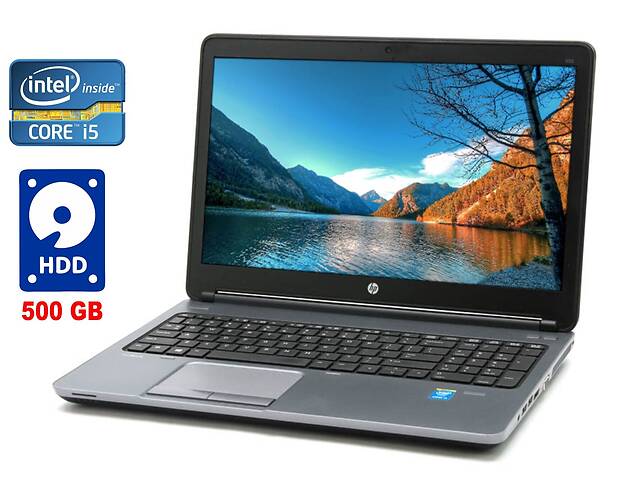 Ноутбук Б-класс HP ProBook 650 G1 / 15.6' (1920x1080) TN / Intel Core i5-4310M (2 (4) ядра по 2.7 - 3.4 GHz) / 4 GB D...