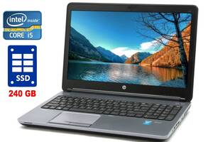 Ноутбук Б-класс HP ProBook 650 G1 / 15.6' (1920x1080) TN / Intel Core i5-4310M (2 (4) ядра по 2.7 - 3.4 GHz) / 8 GB D...