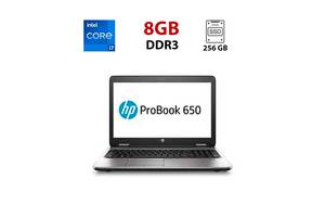 Ноутбук HP ProBook 650 G1 / 15.6' (1920x1080) TN / Intel Core i7-4800MQ (4 (8) ядра по 2.7 - 3.7 GHz) / 16 GB DDR3 /...