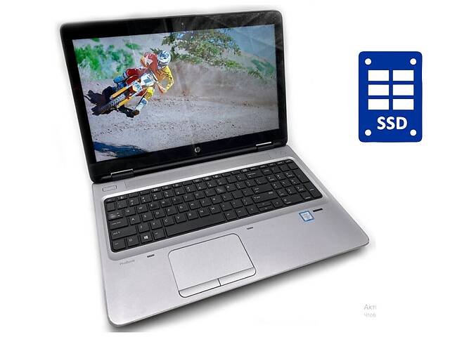 Ноутбук HP ProBook 650 G2 / 15.6' (1366x768) TN / Intel Core i3-6100U (2 (4) ядра по 2.3 GHz) / 8 GB DDR4 / 240 GB SS...