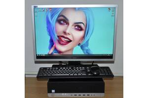 Б/у Комплект ПК: HP EliteDesk 800 G3 SFF| Core i5-6500| 8 GB RAM| 320 GB HDD| HD 530 + Б-класс 22' 1680x1050 |