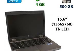 Ноутбук HP ProBook 6560b/ 15.6' (1366x768)/ i3-2310M/ 4GB RAM/ 500GB HDD/ HD 3000