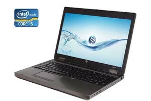 Ноутбук HP ProBook 6560b / 15.6' (1366x768) TN / Intel Core i5-2410M (2 (4) ядра по 2.3 - 2.9 GHz) / 8 GB DDR3 / 240...