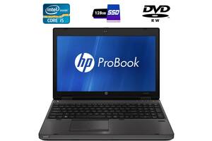 Ноутбук HP ProBook 6560b / 15.6' (1366x768) TN / Intel Core i5-2520M (2 (4) ядра по 2.5 - 3.2 GHz) / 8 GB DDR3 / 128...