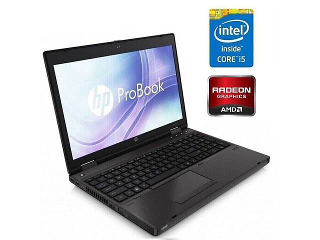 Ноутбук HP ProBook 6560b/ 15.6' (1600x900)/ i5-2410M/ 8GB RAM/ 500GB HDD/ Radeon HD 6470M 512MB/ АКБ 0%