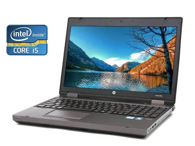 Ноутбук HP ProBook 6570b / 15.6' (1600x900) TN / Intel Core i5-3340M (2 (4) ядра по 2.7 - 3.4 GHz) / 8 GB DDR3 / 512...